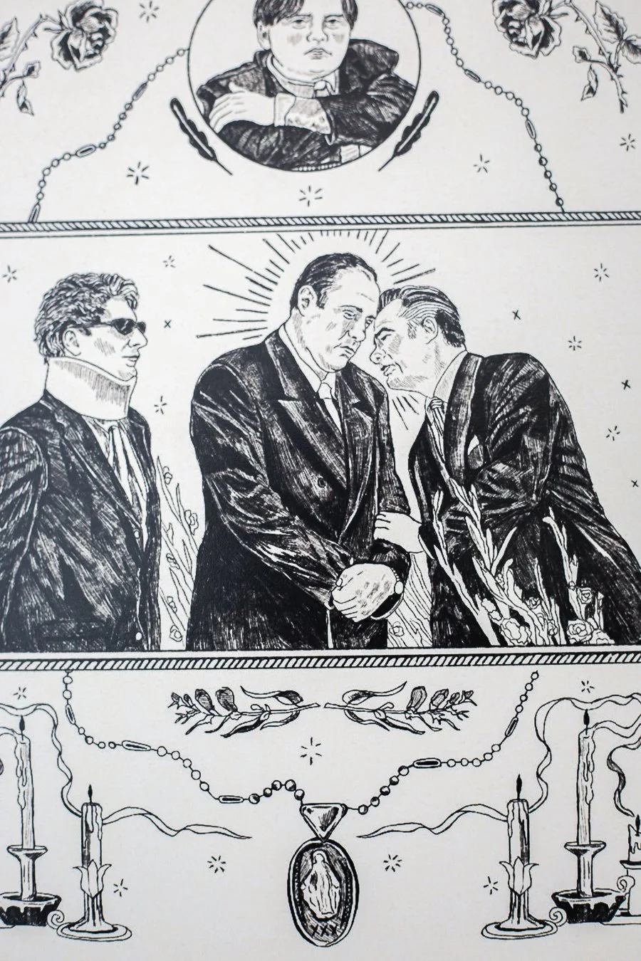 Sopranos TV print