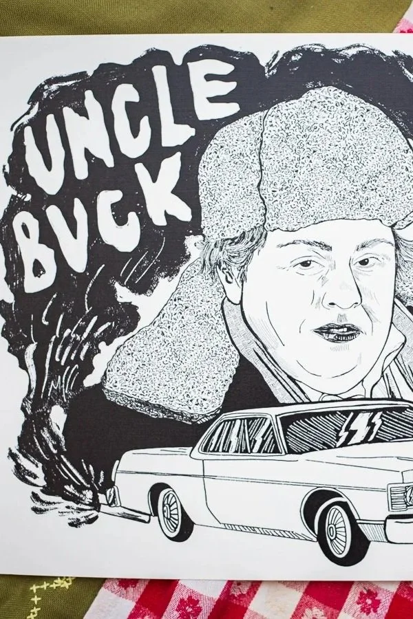 Uncle Buck movie print