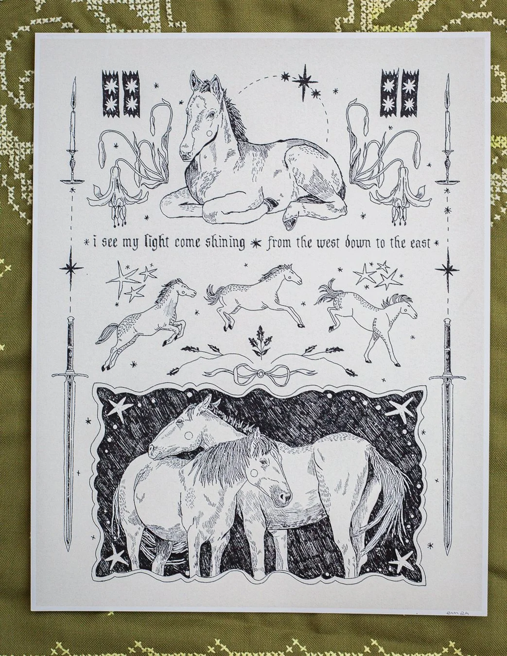 Last Waltz Print