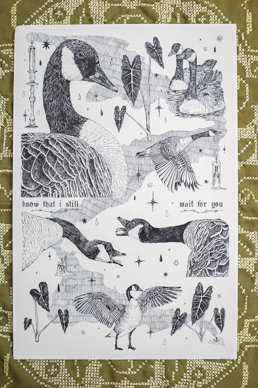 Goose Print