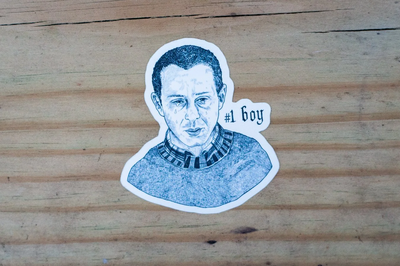 Kendall Roy #1 boy sticker