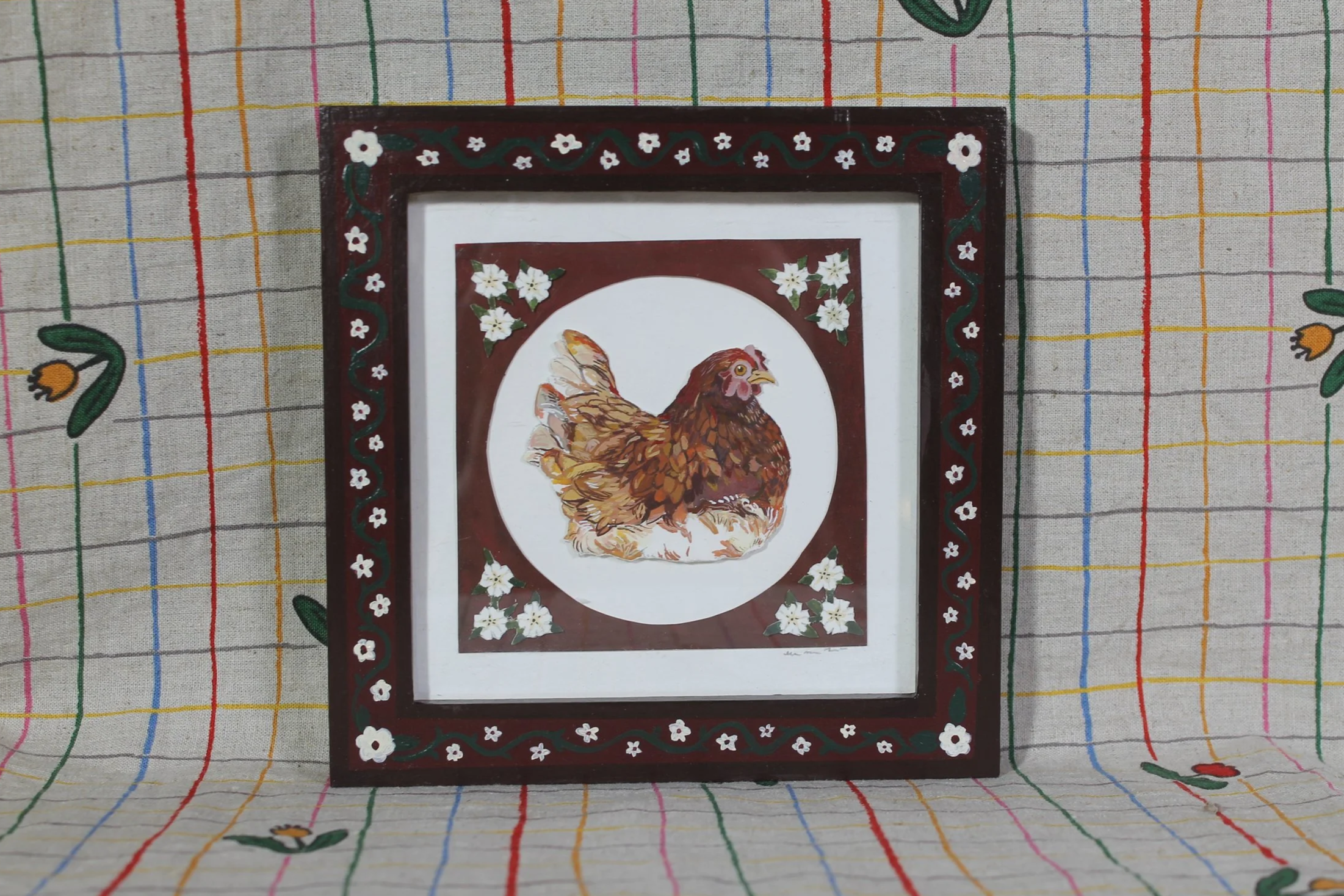 Hen Painting