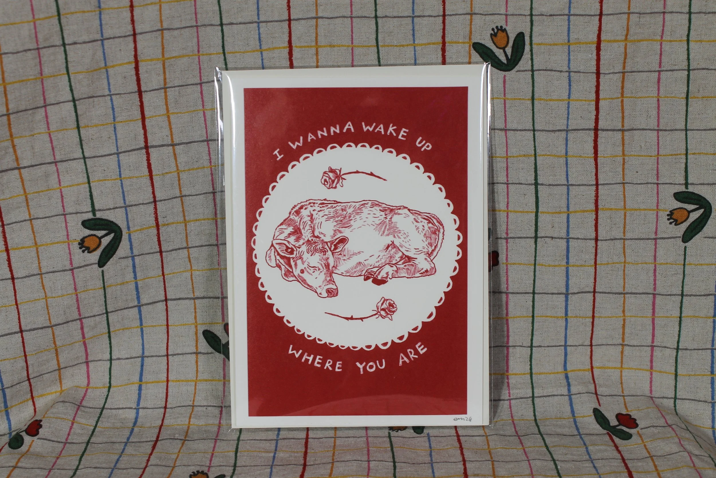 I Wanna Wake Up Where You Are Card