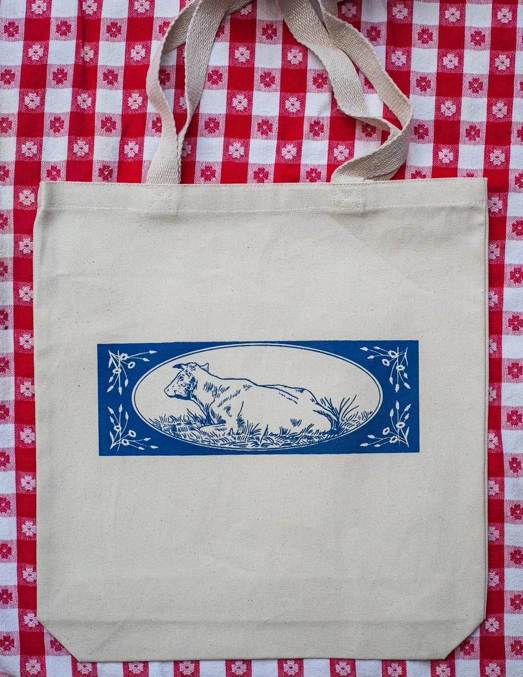 Small Cow Tote