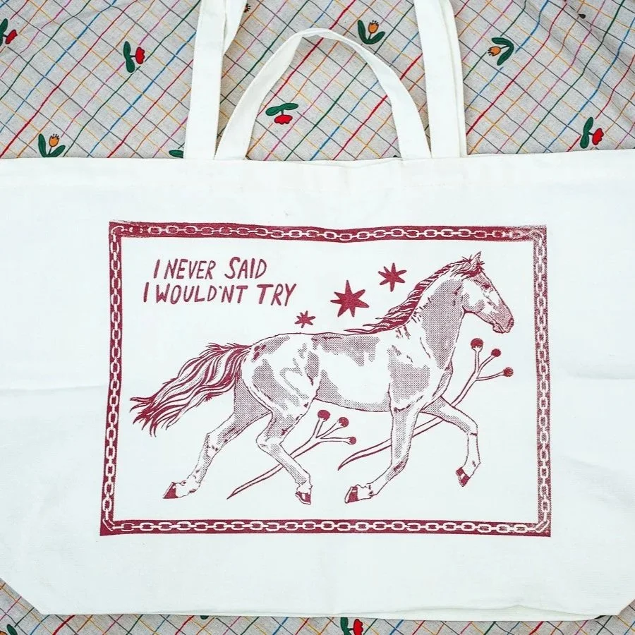 XL Horse Tote