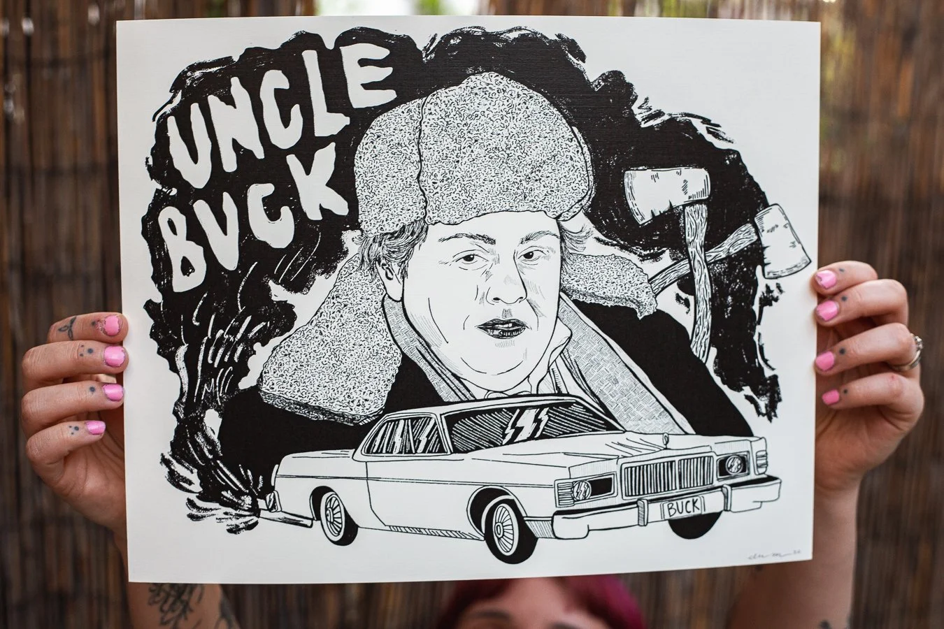 Uncle Buck movie print