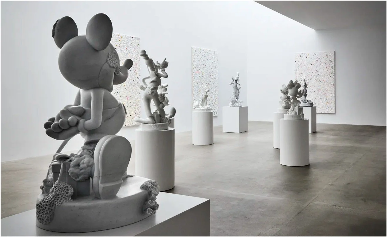 artwork © 2022 damien hirst and science ltd | image credit: thomas loof | art direction: michael reynolds | courtesy of gagosian, wallpaper* (future plc), caplan colaku architecture
