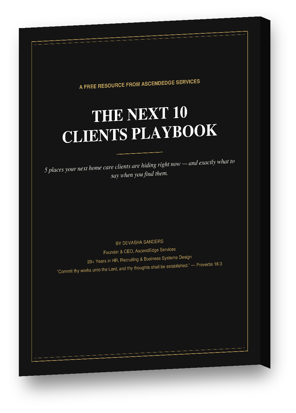 THE NEXT 10 CLIENTS PLAYBOOK™