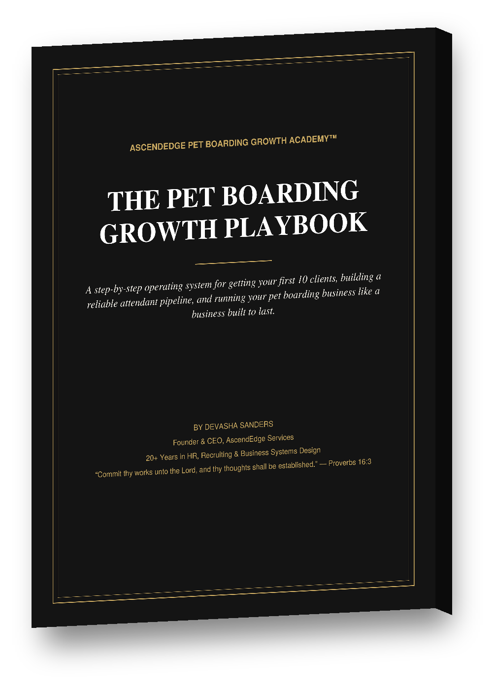 The Pet Boarding & Doggy Daycare Growth Playbook + Workbook