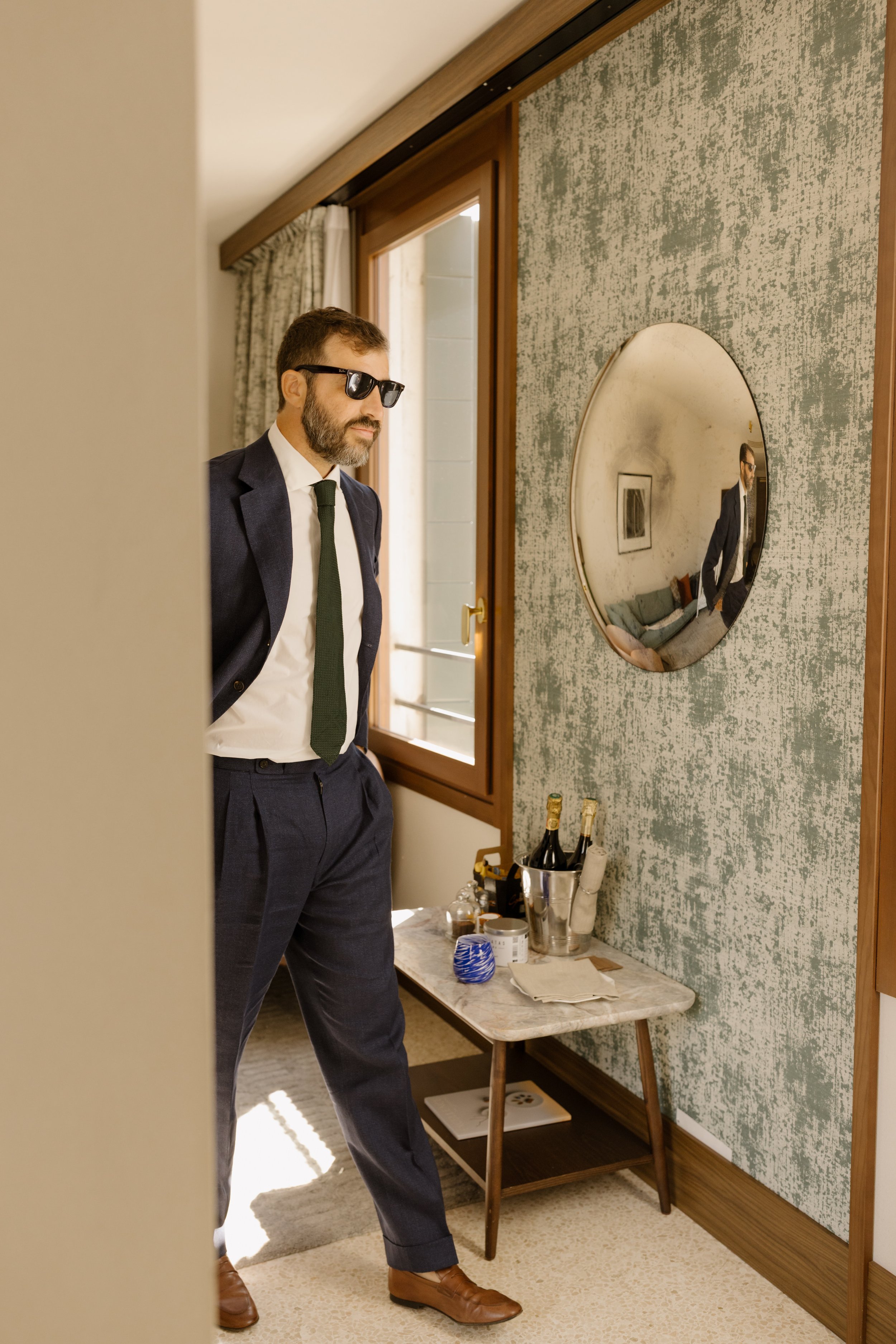 The groom in Venice