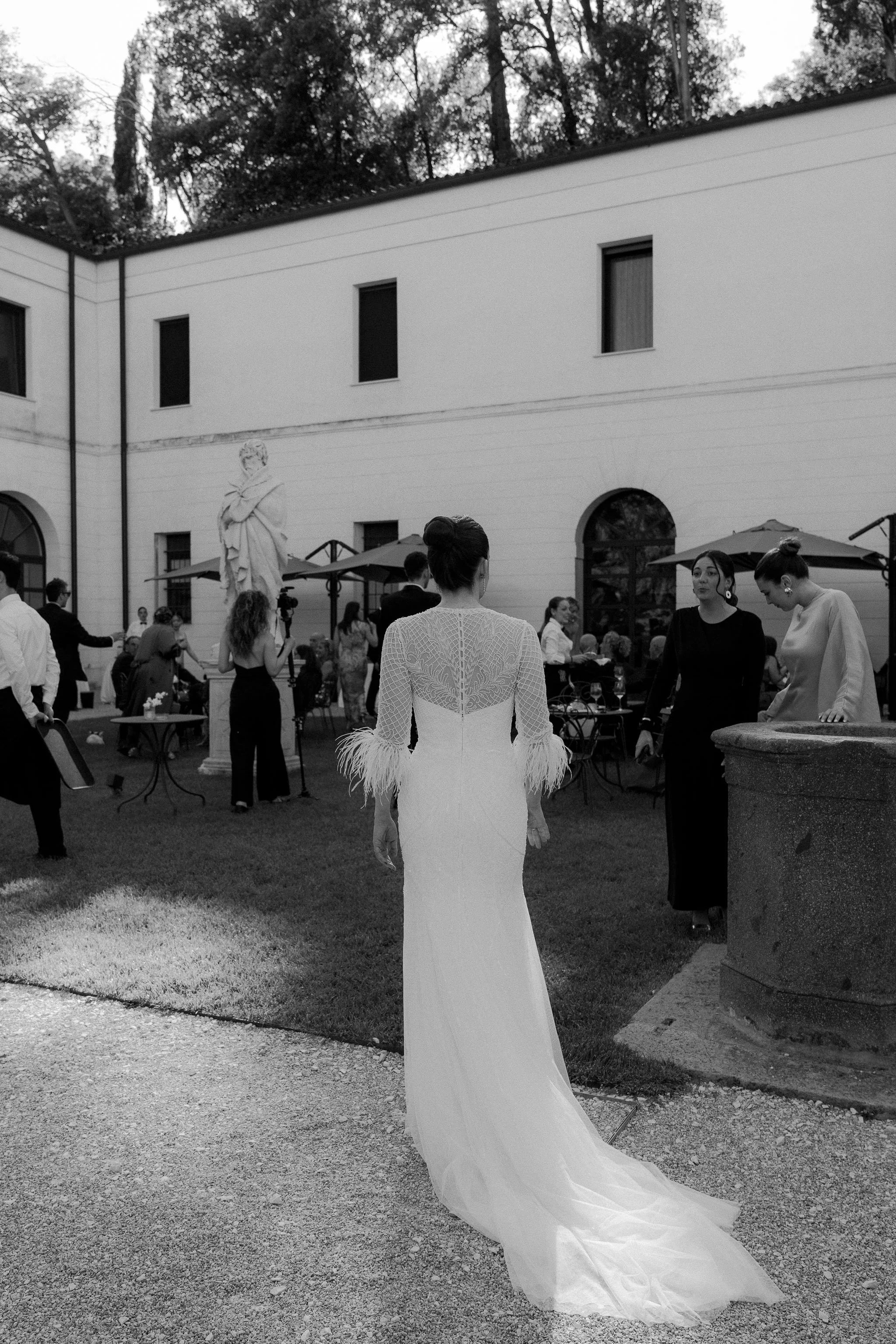 Italian aperitif at an Italian destination wedding.