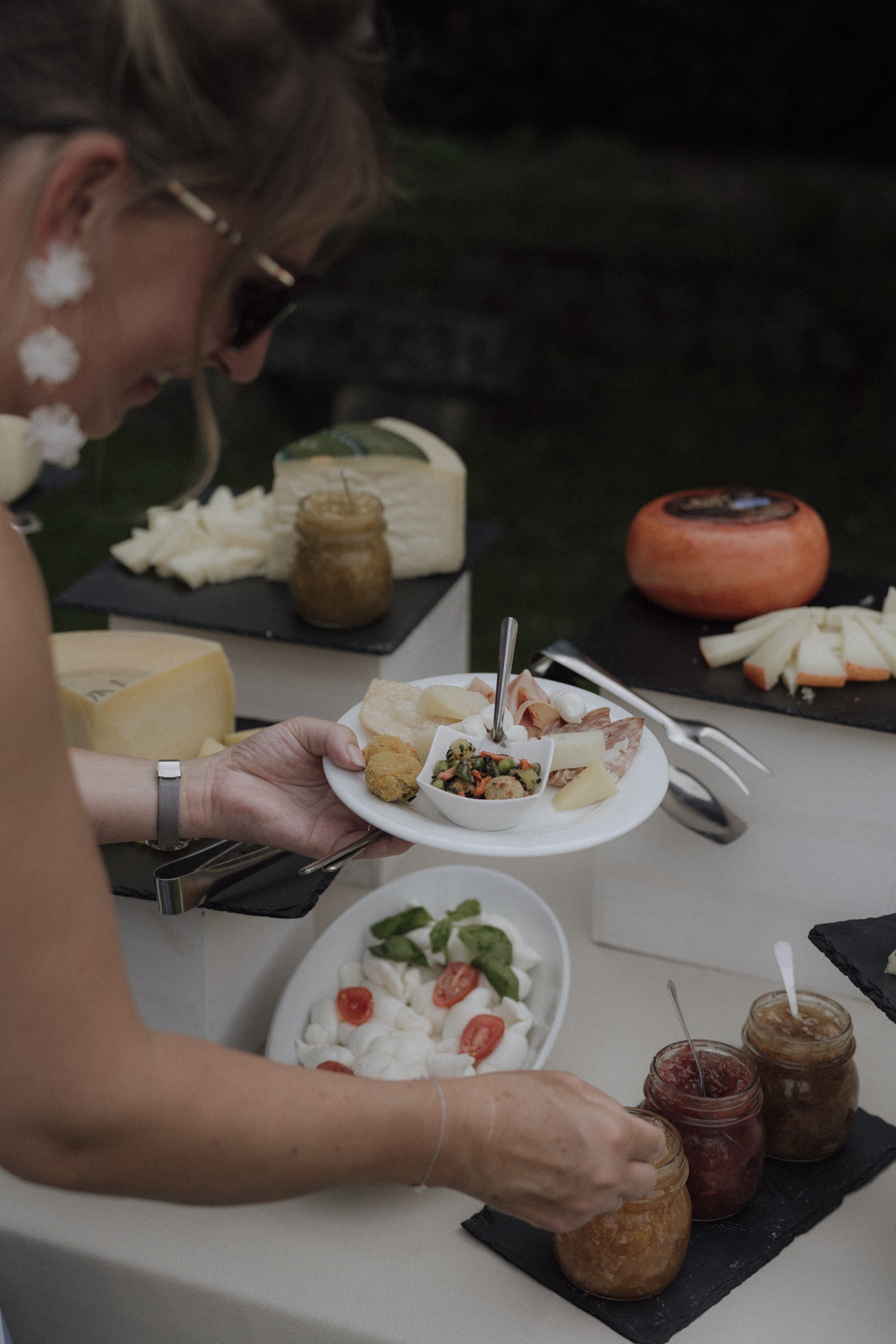 Wedding aperitif italian food