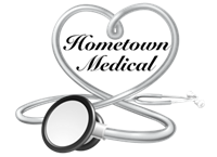 A stethoscope with a heart-shaped chest piece and tubing.