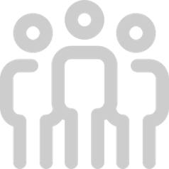 Four abstract human figures standing side by side.