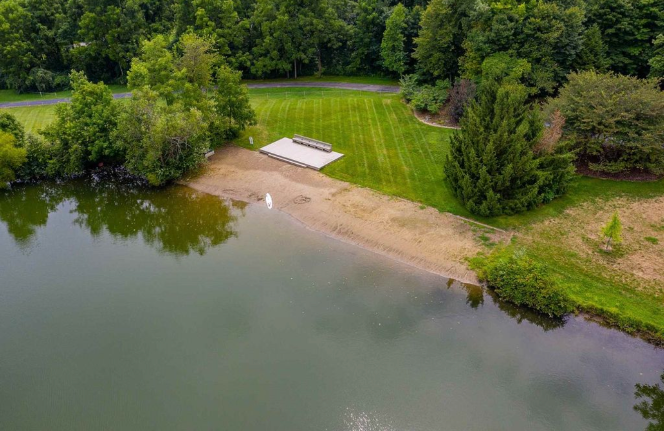 Private Neighborhood Beach Pond for Swimming & Fishing 