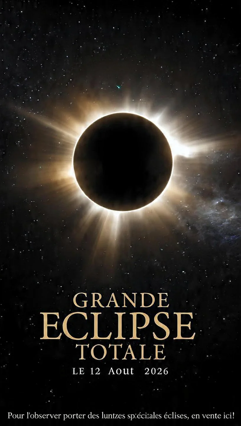 Éclipse solaire du 12 août 2026 à Bordeaux : le guide complet de votre opticien