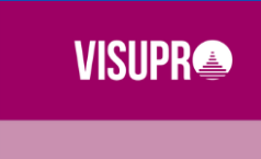 Logo du verrier HOYA pour l'oeil de l'opticien à Bordeaux de VISUPRO avec texte violet et symbole de soleil stylisé