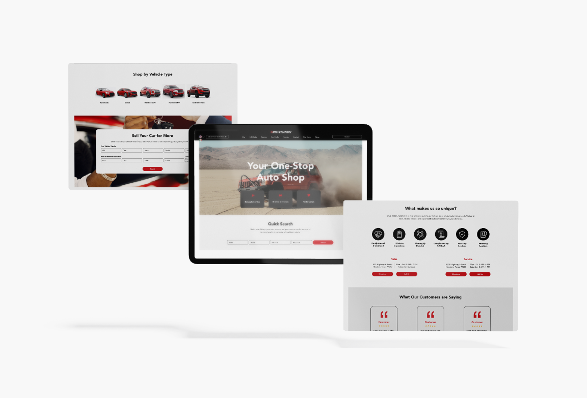 Drivenation Automotive Deliverables