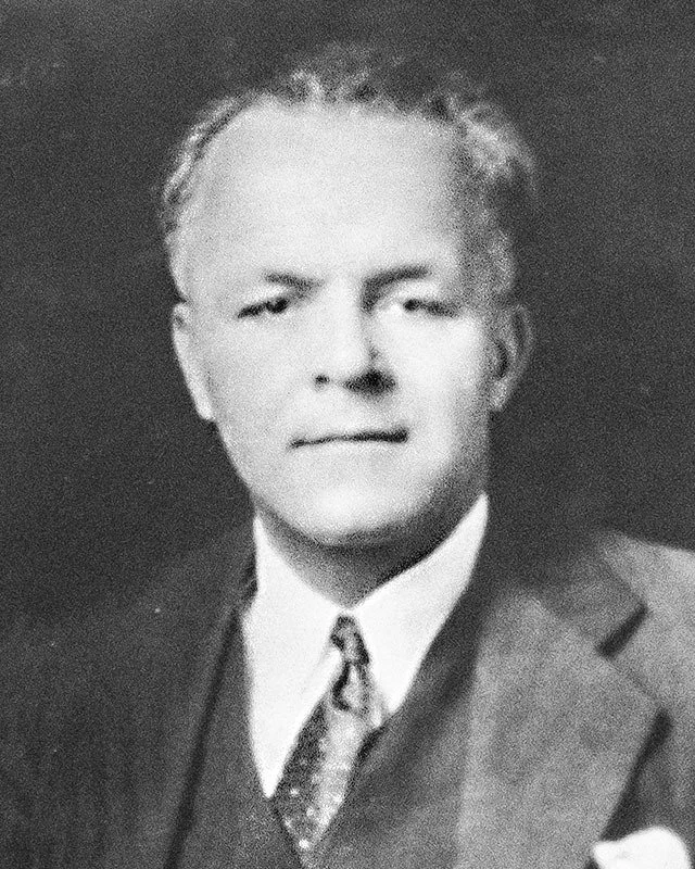 Black and white portrait of Pierre E. de Lespinasse, second generation lawyer in the de Lespinasse family in Haiti.
