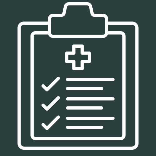 Assessment and rehabilitation planning icon