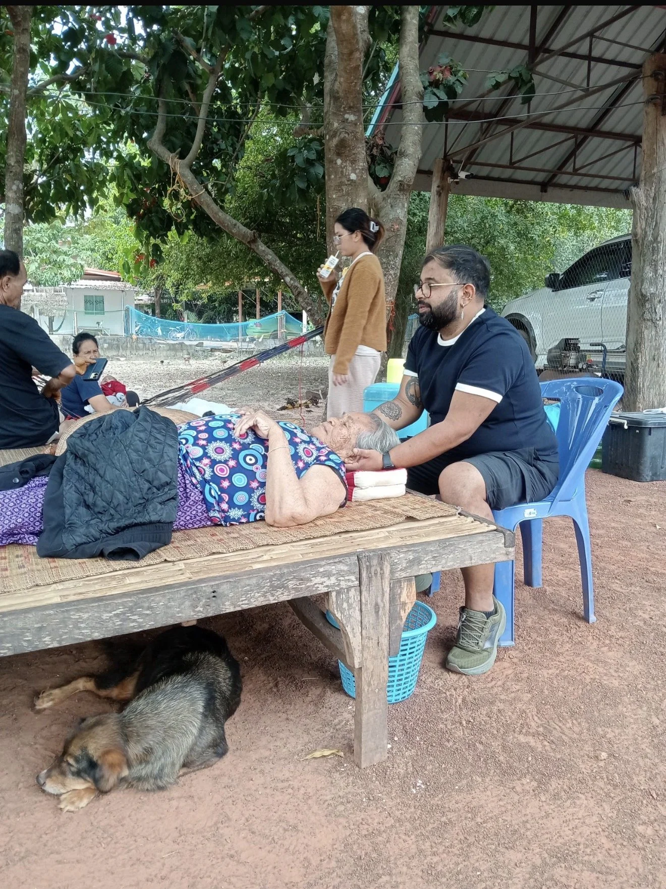 Osteopath and physiotherapist providing community healthcare support abroad