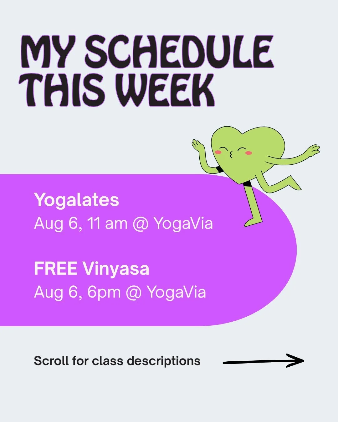 Two classes on Friday? Yep! DM me and I&rsquo;ll save you a spot!