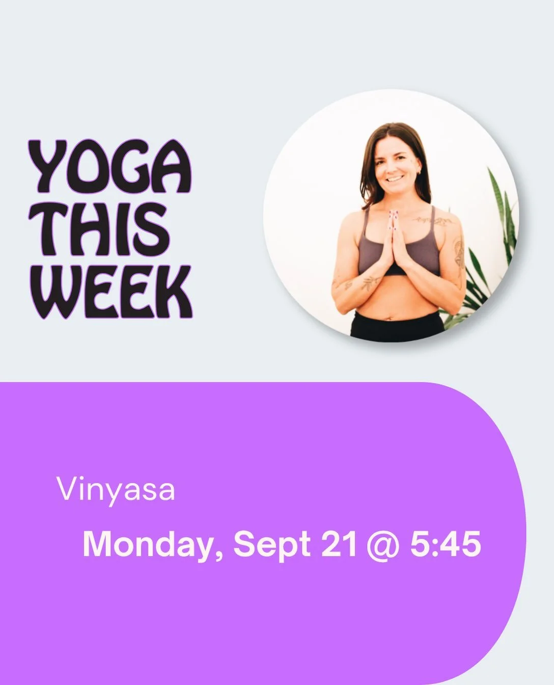 Come join me for a strong vinyasa follow on Monday and @yogavia_contact !! 

Also, check out the new options on the second slide 👀