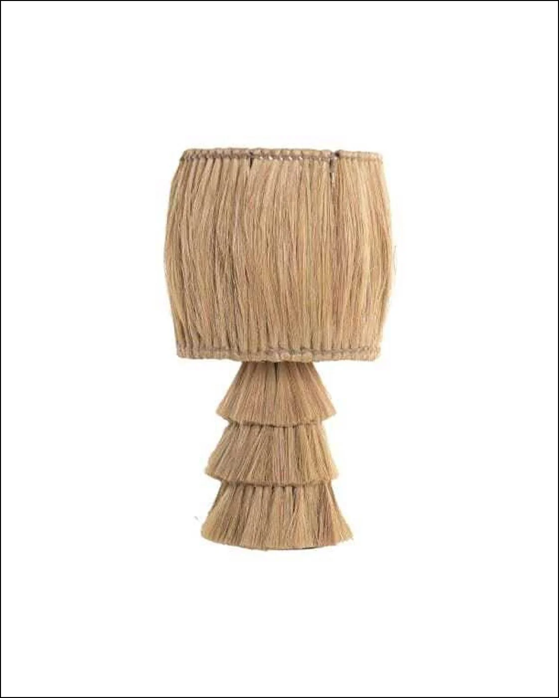 Fotografia original de um candeeiro de decoração usado como imagem de produto.