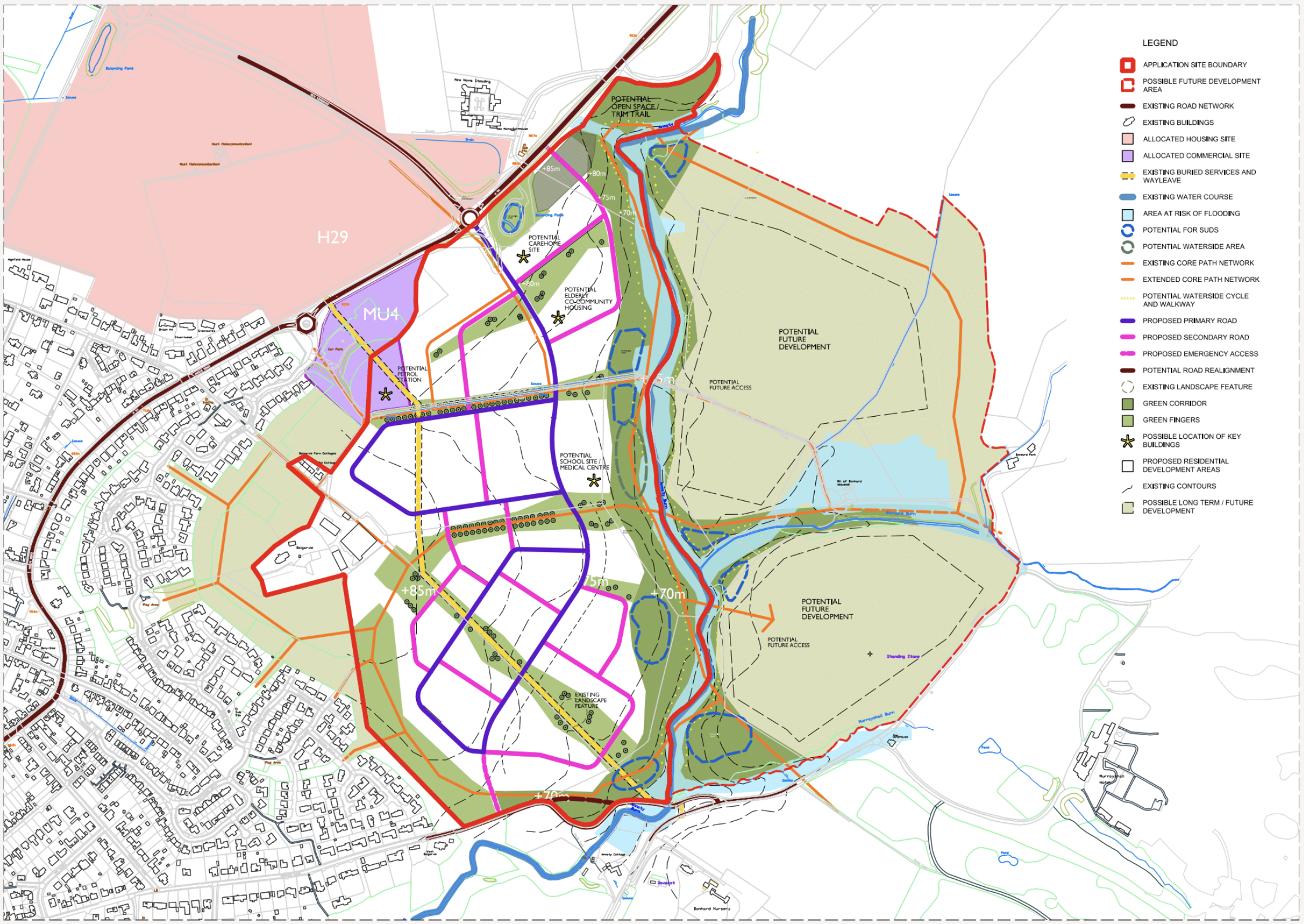 Annaty Glen Site Masterplan