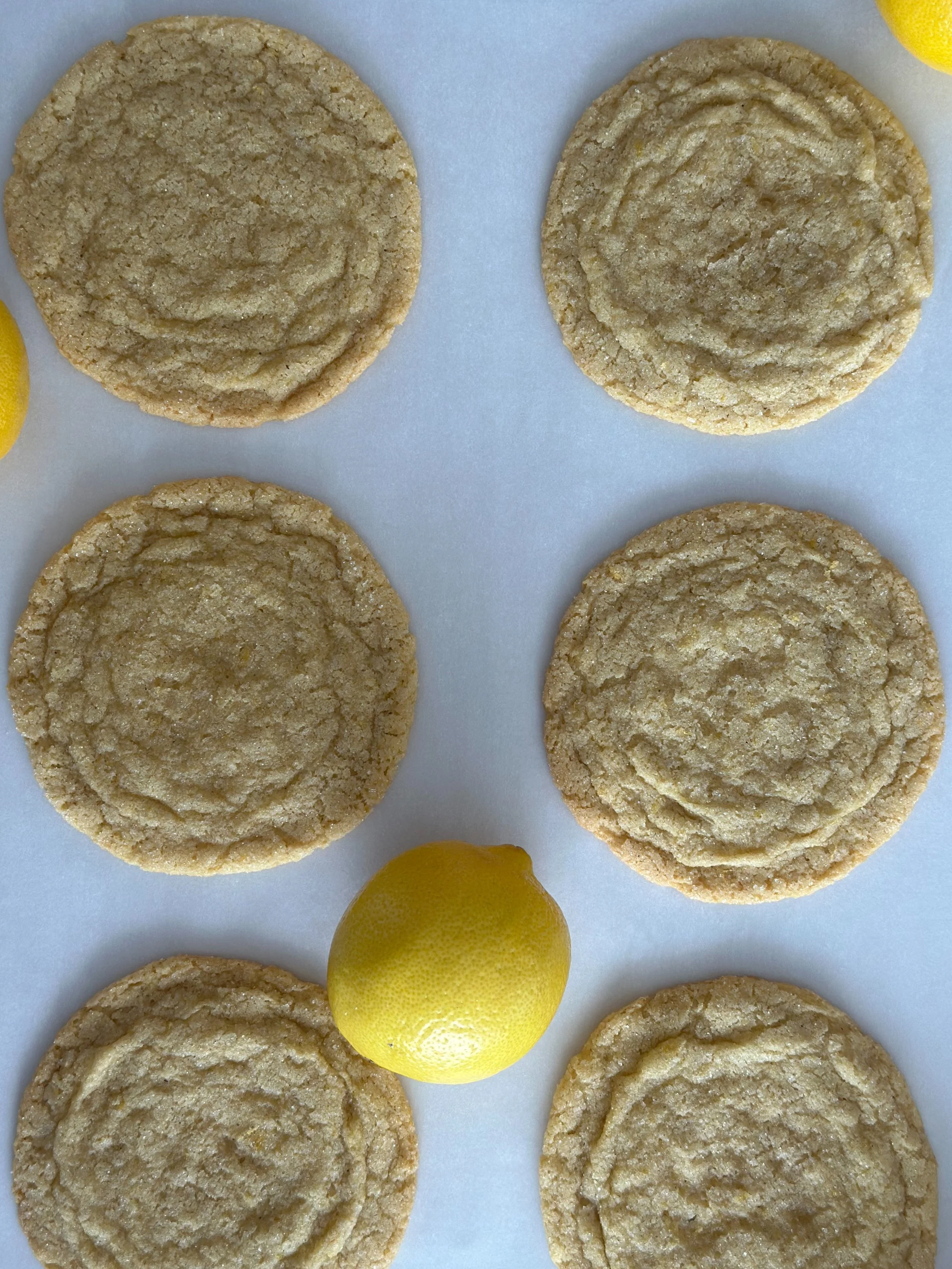 Lemon Sugar Cookies 