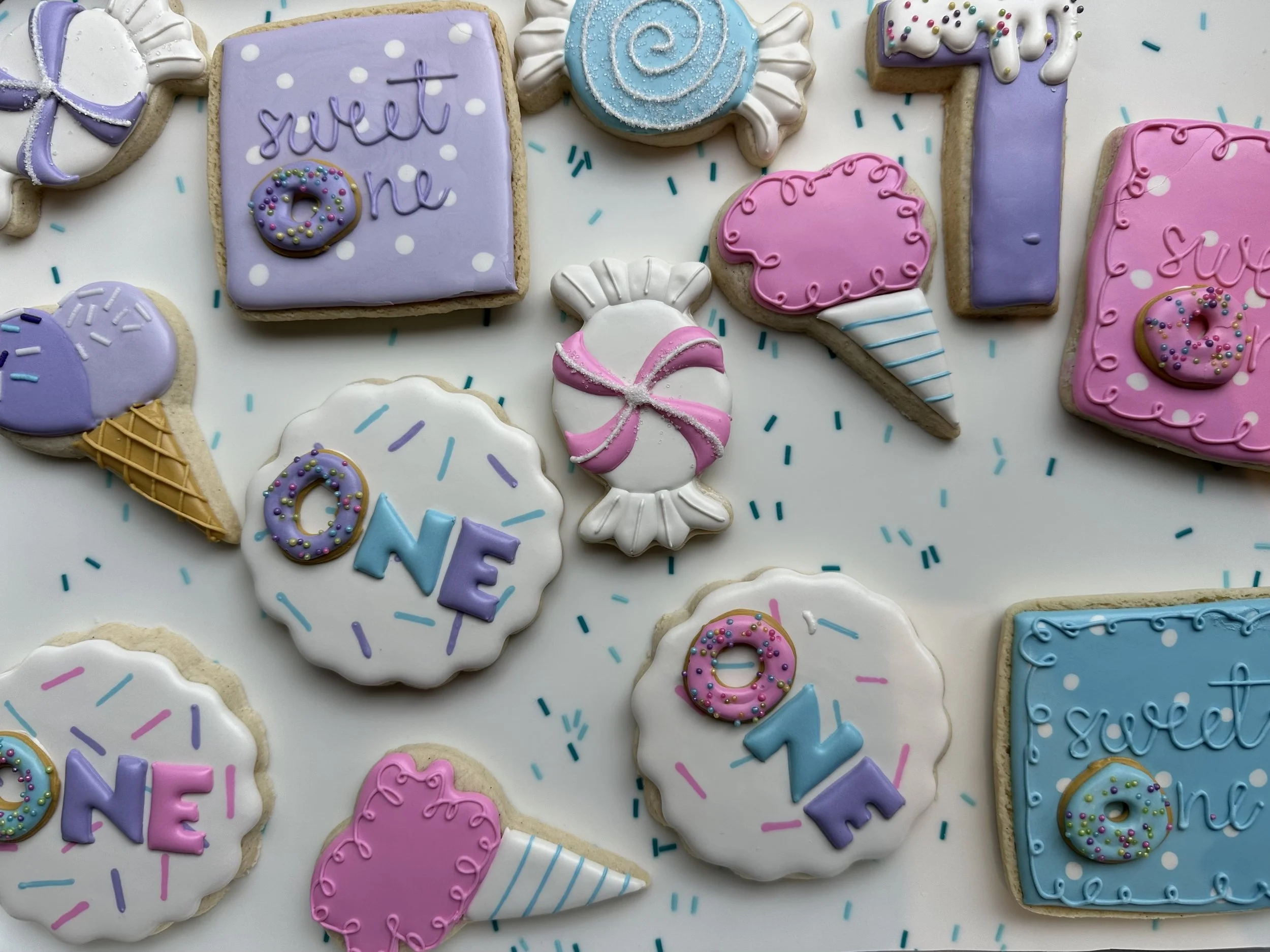 decorated sugar cookies - pricing varies 