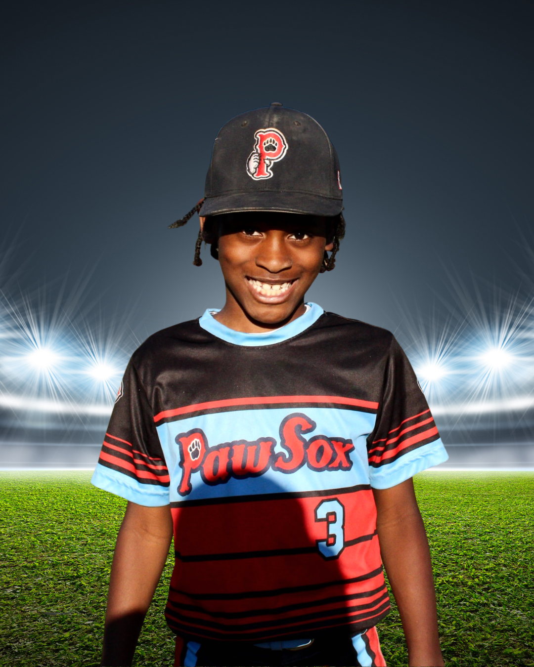 Omari #3 1B/Pitcher/Center Field