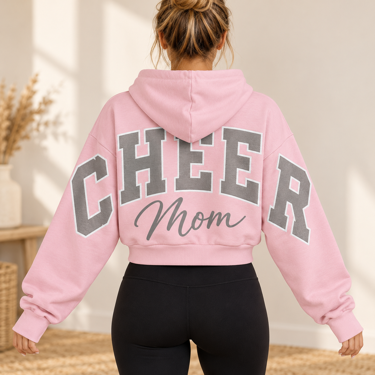Custom Cropped Big Back Hoodie