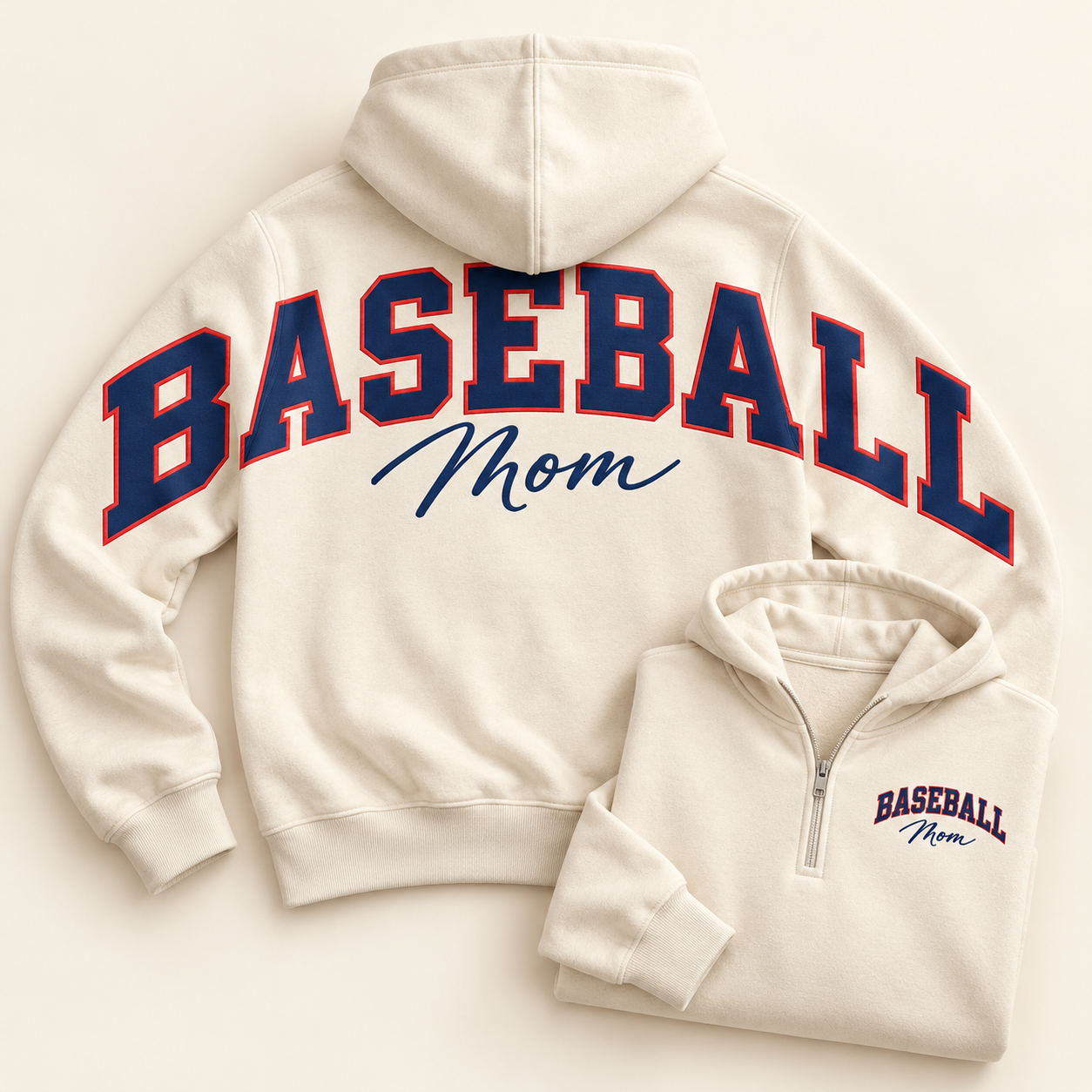 Cream baseball mom quarter-zip hoodie.png