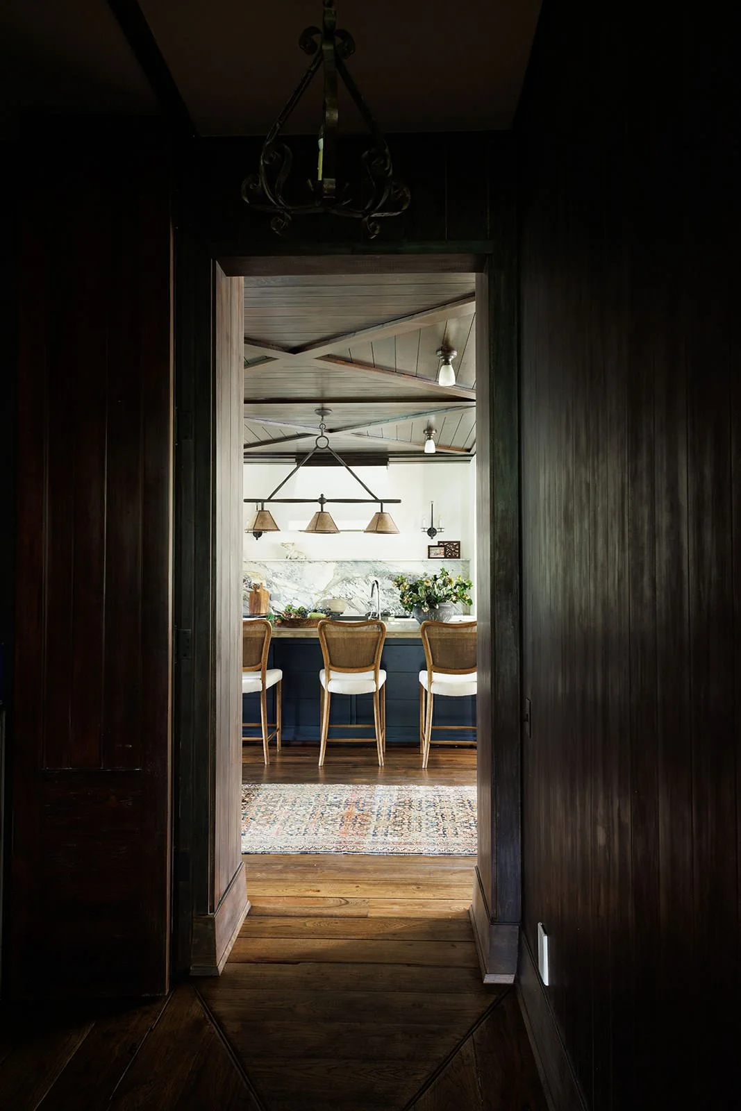 A glimpse into a custom kitchen design by chicago interior design photograher