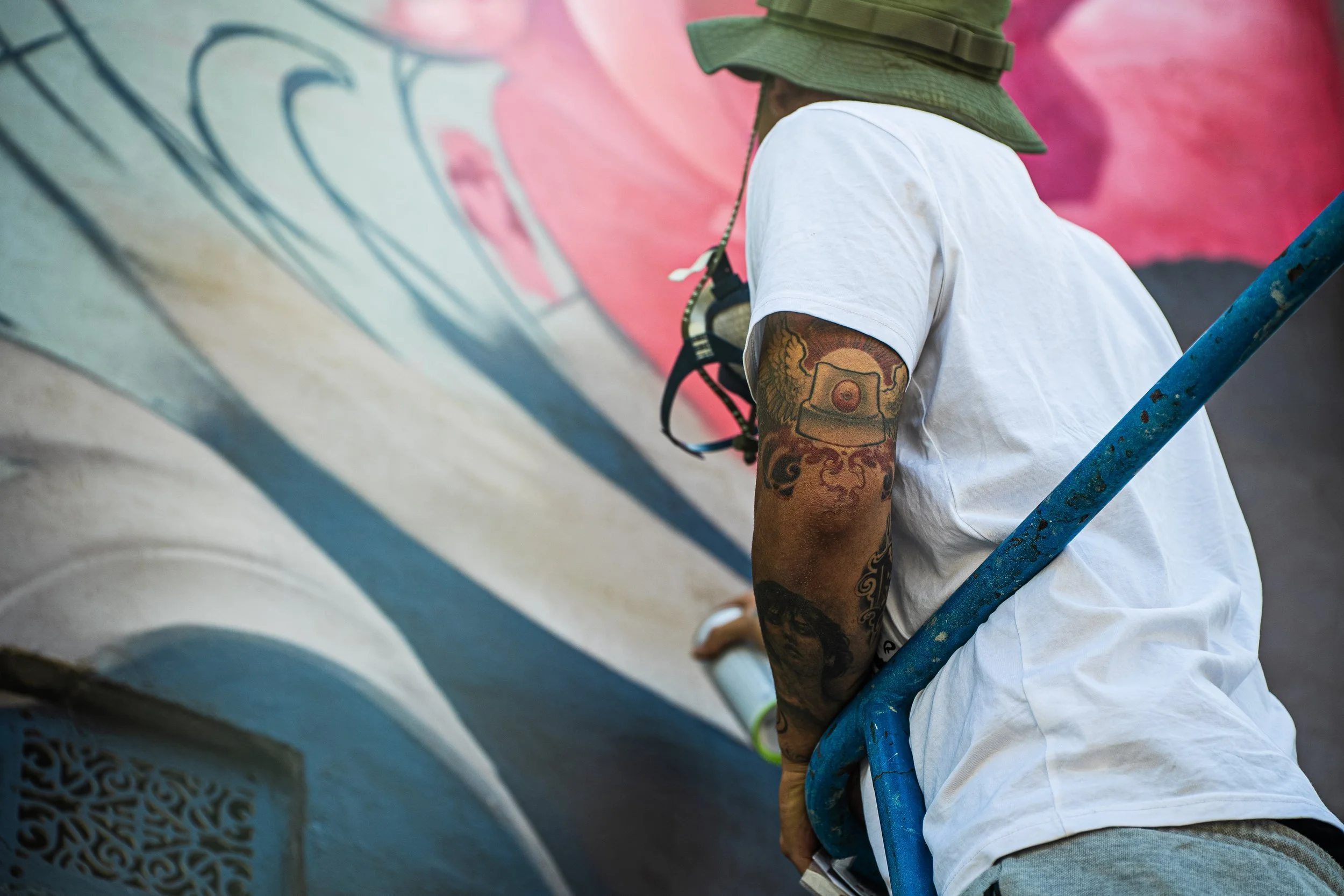 Behind the Mural: Ornamental Roses