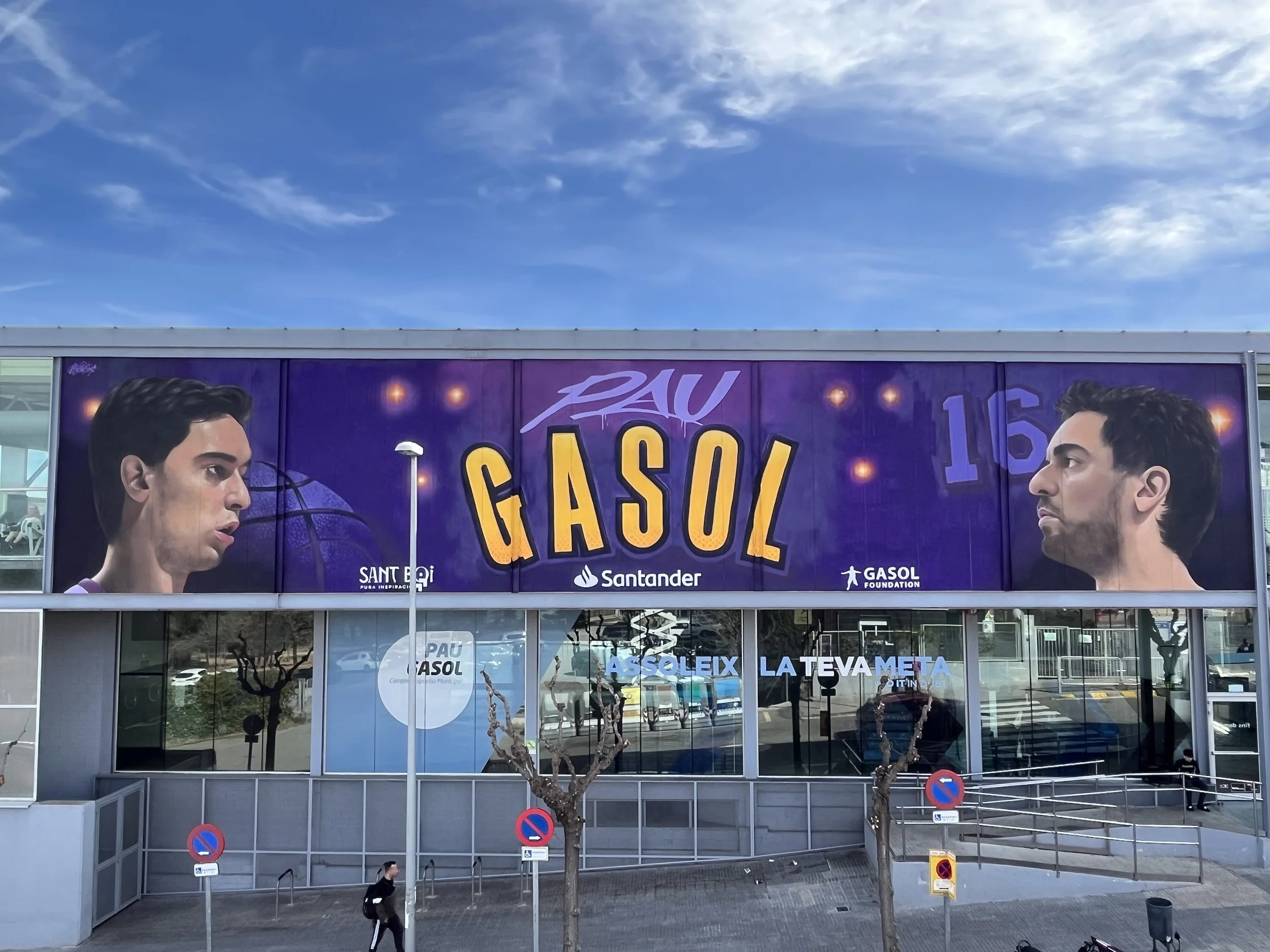 pau gasol mural