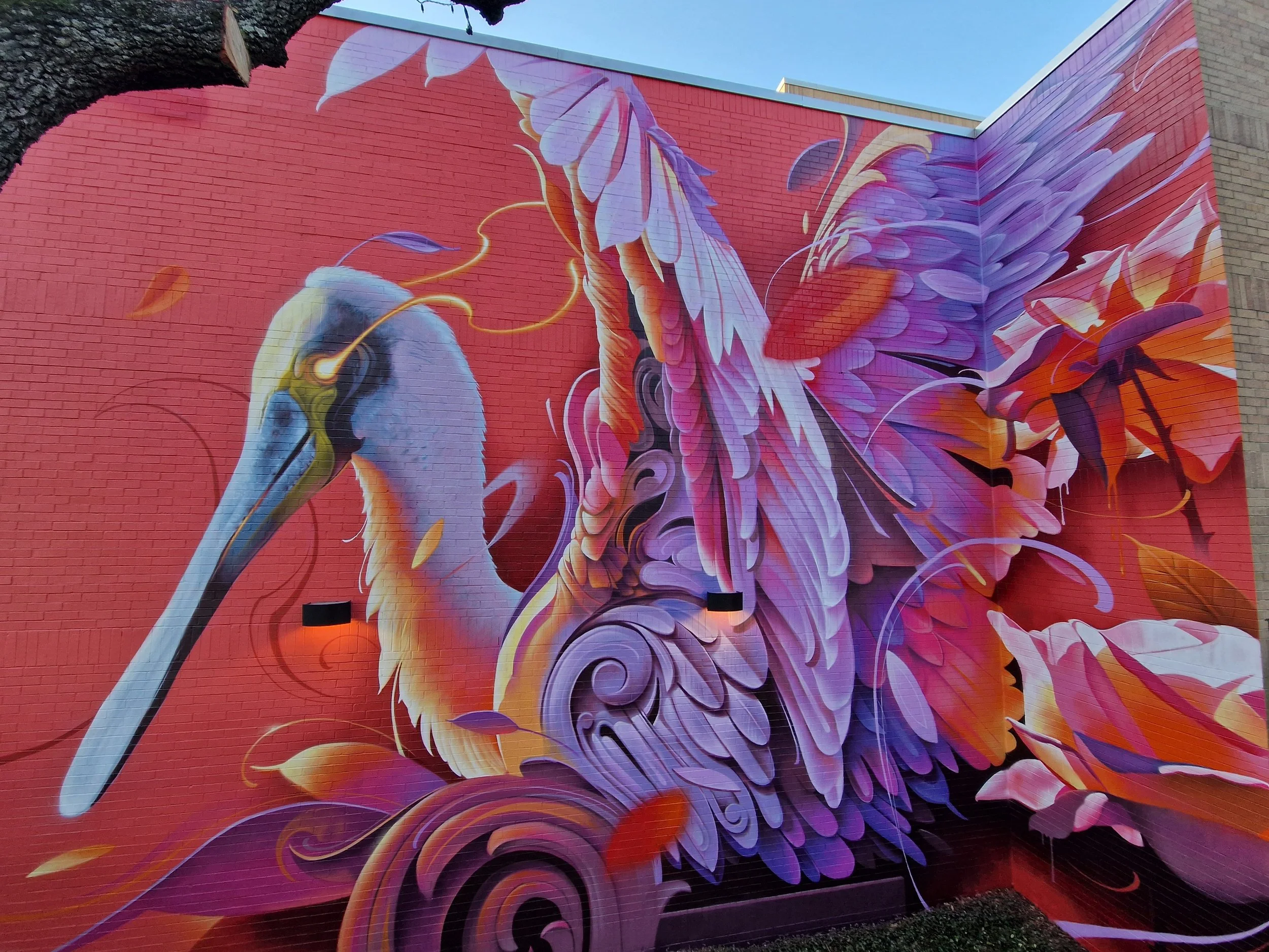 Ornamental Roseate Spoonbill