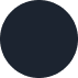 Empty dark circle with a navy background.