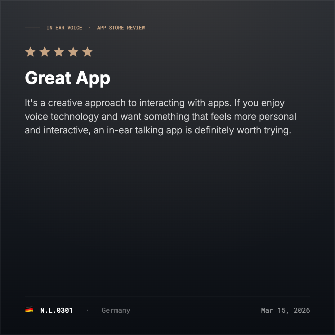 App Store User Review