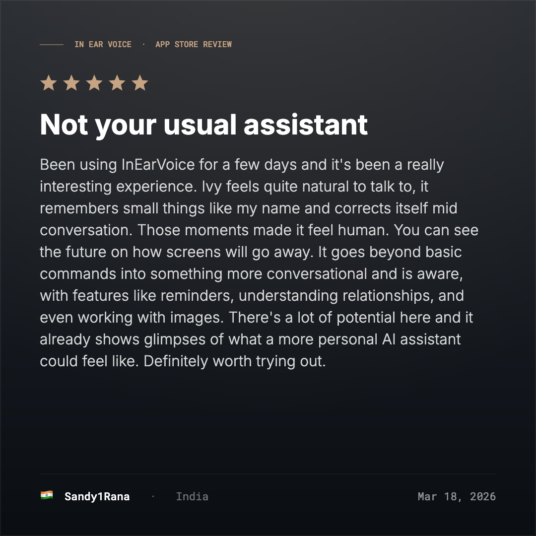 App Store User Review