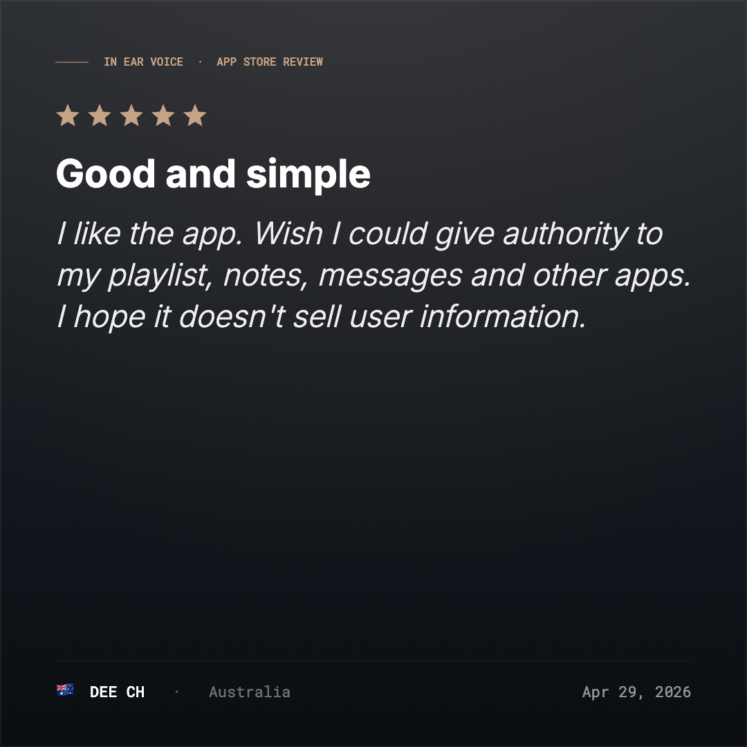 App Store User Review