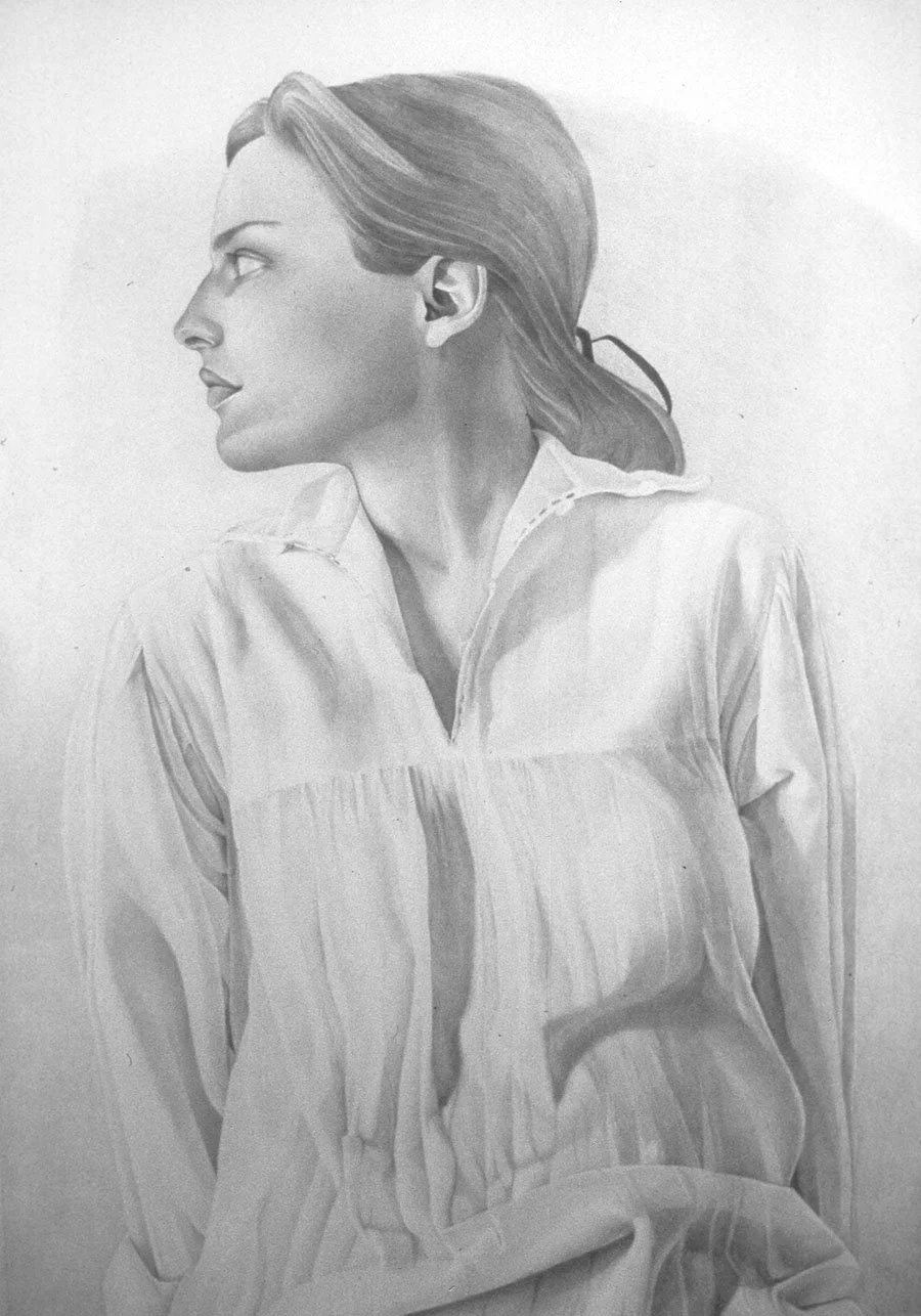 Profile self portrait