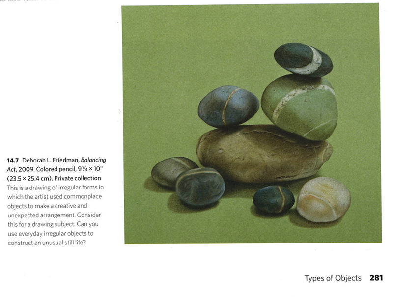 Gateways to Drawing textbook featuring Deborah Friedman techniques