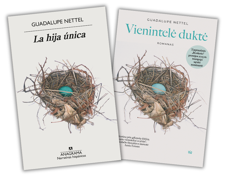 Deborah Friedman artwork on Guadelupe Nettel covers