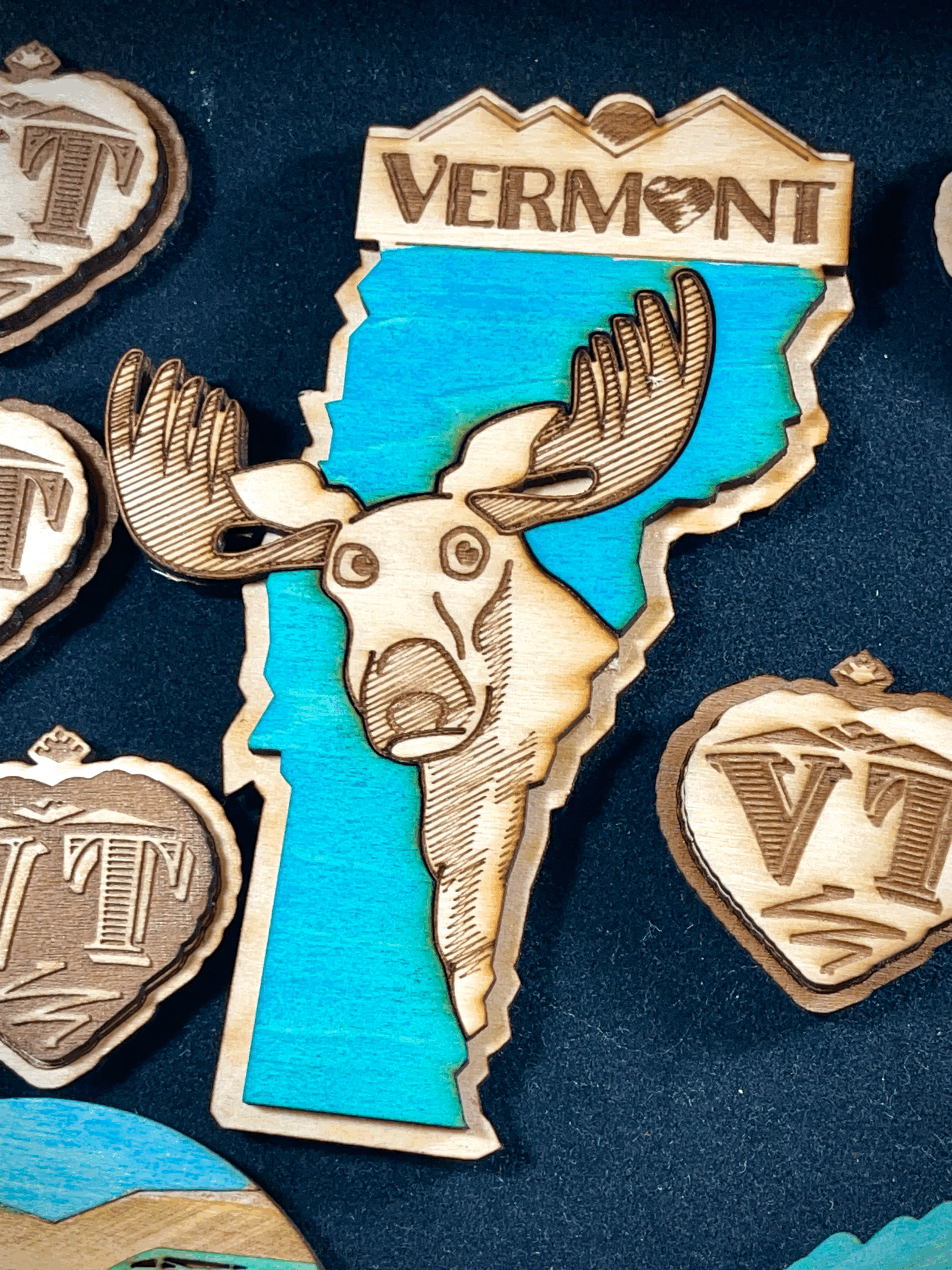 Vermont Moose Magnet