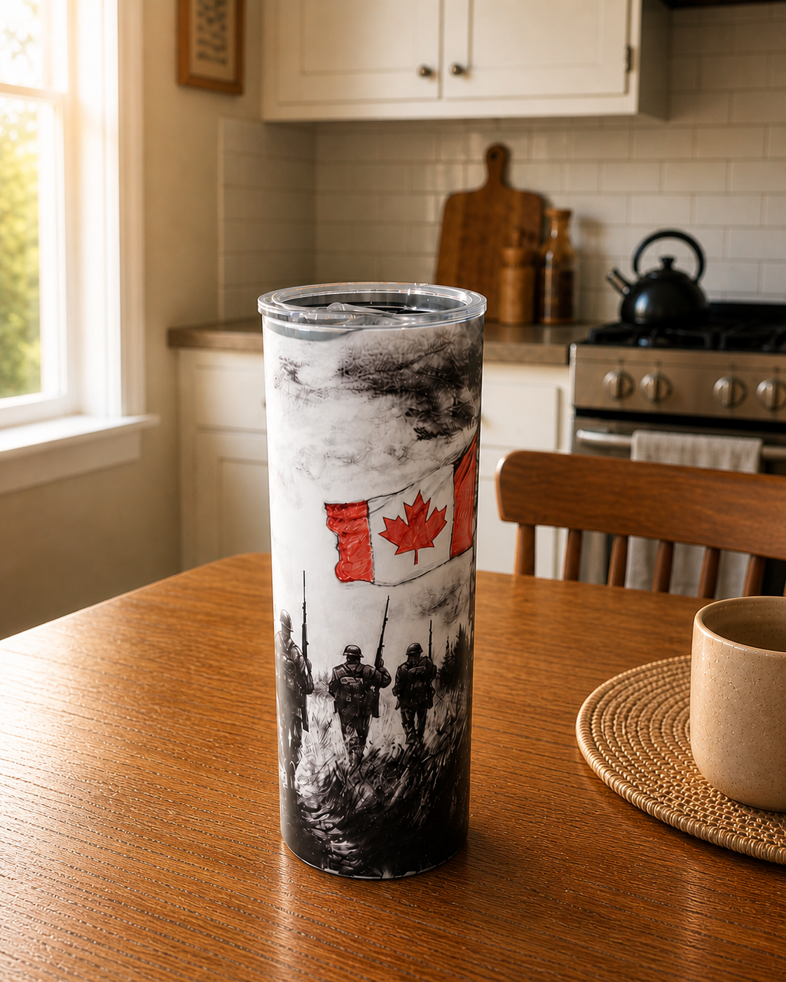 Canadian Veteran Memorial Tumbler