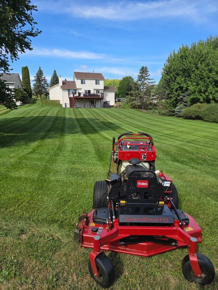 Lawn mowing 