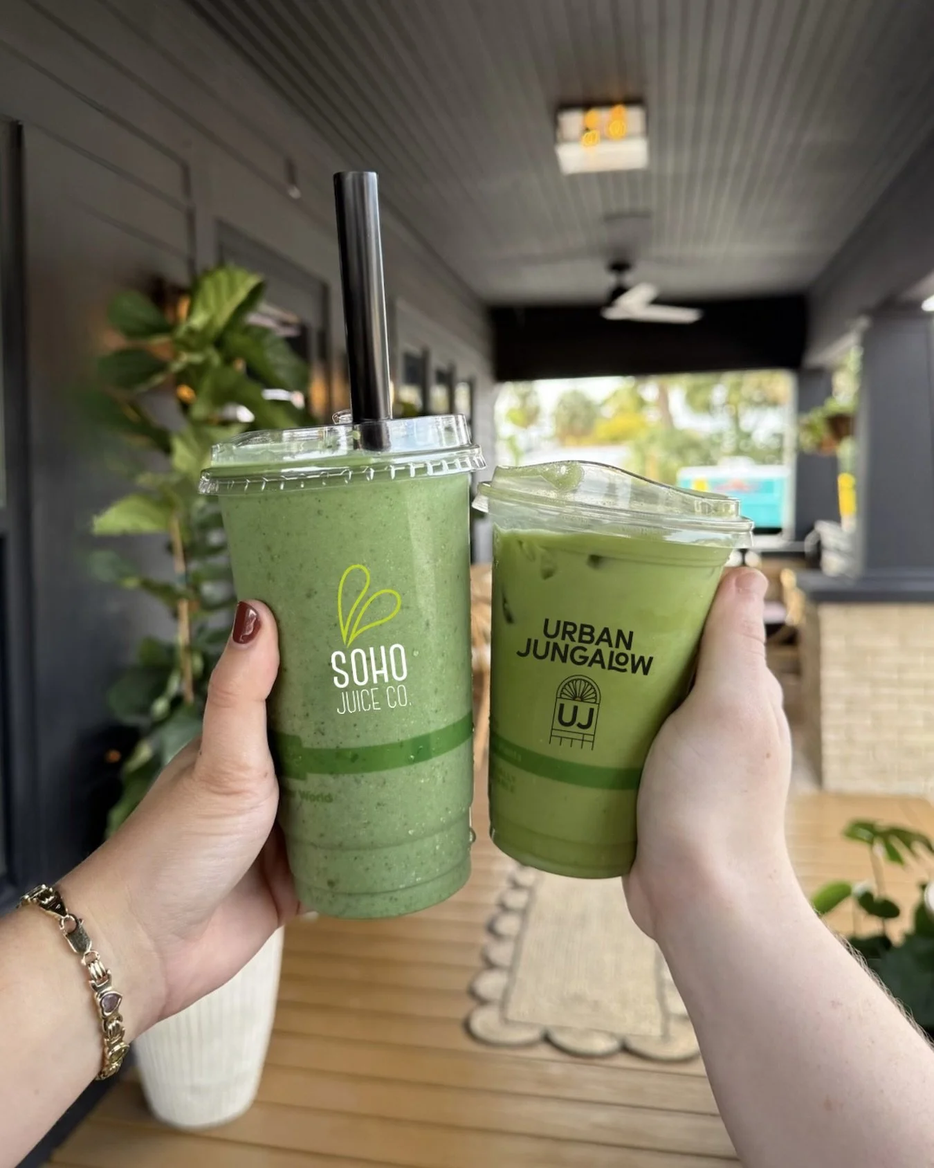 The charge is for your car, this part is for you🌿 Grab a matcha, a smoothie or both.. walk the block &amp; fuel YOU! 

Our first location at @cassunited has the kind of street energy that makes a charging stop feel less like a stop and more like a d