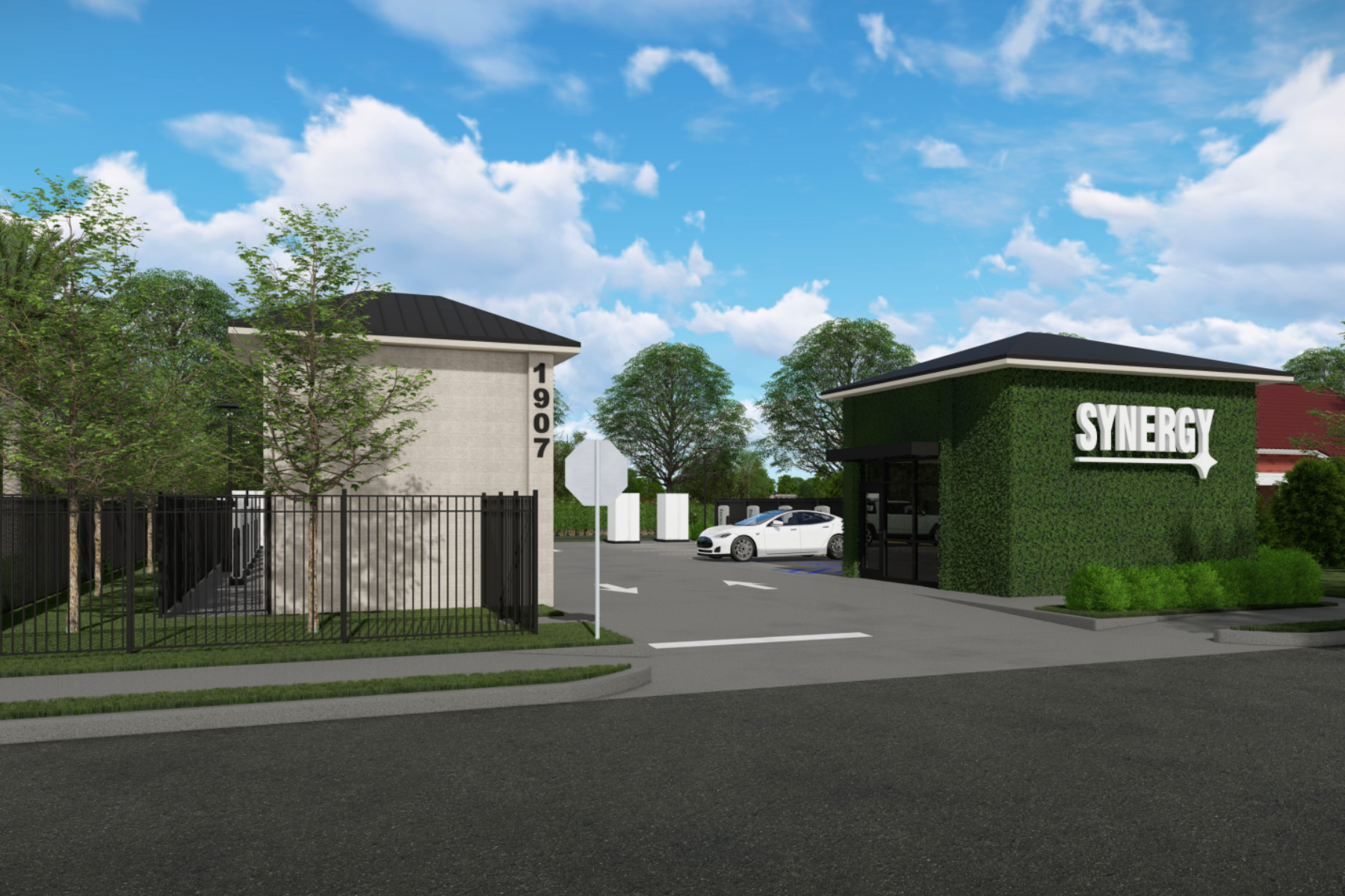 Synergy Announces Plans to Launch EV Supercharging Destination in Cass United, Tampa's Emerging Wellness &amp; Lifestyle District